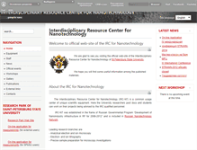 Tablet Screenshot of nano.spbu.ru